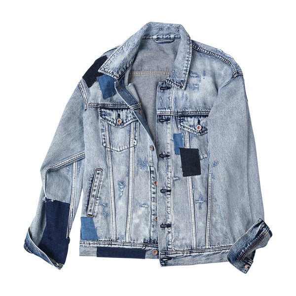 Frayed Jeans Jackets - Fashiongalleree