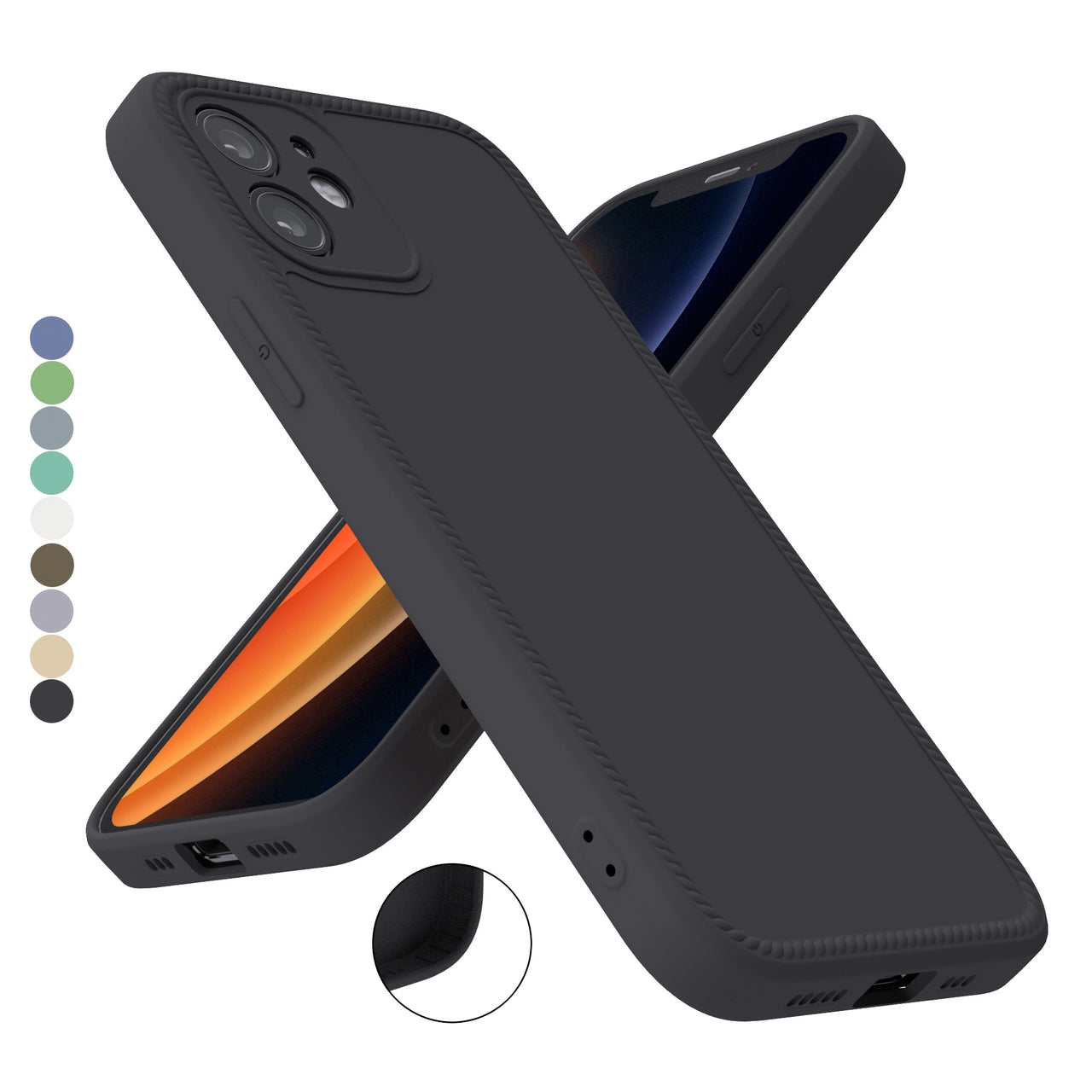 Phone Case For iPhone 12 11 13 Pro Xs Max  - Camera Protection Cases X Xr 7 8 Plus